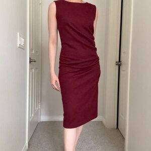 Jil Sander Wool Shift Dress